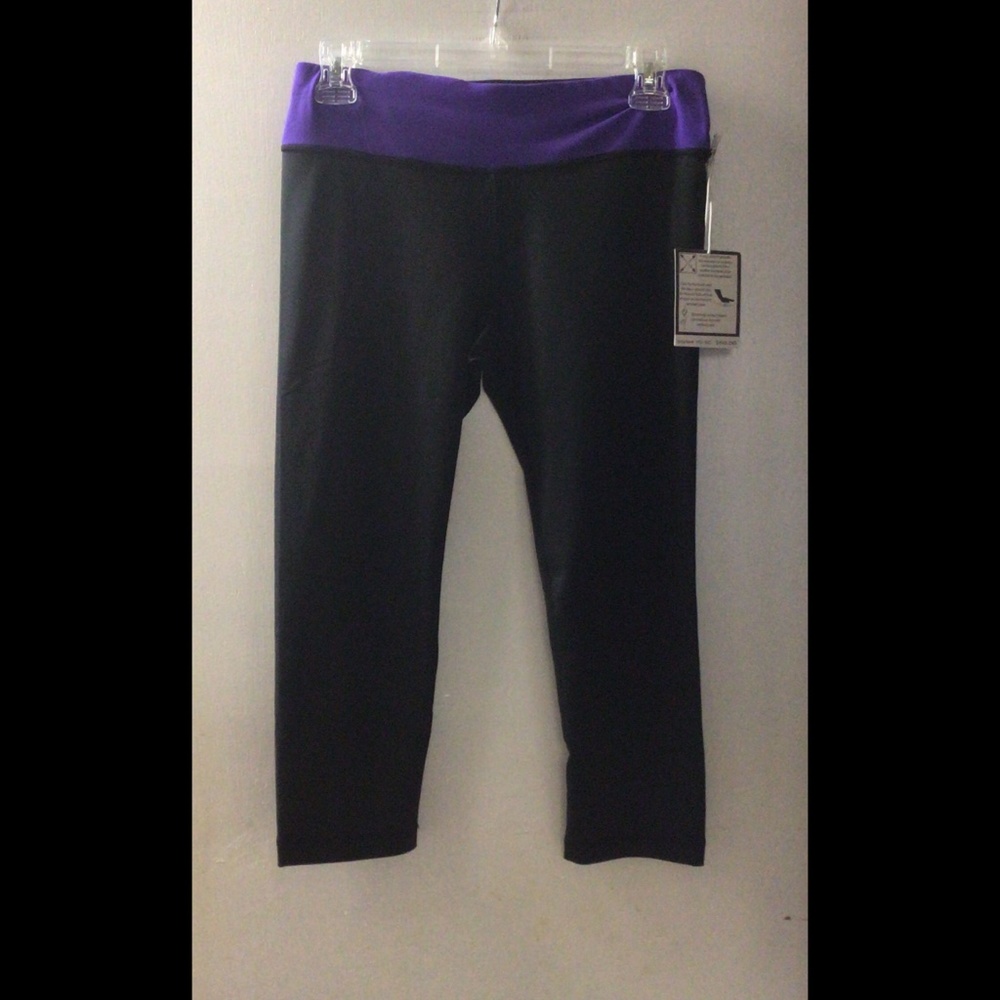 🌟Active Wear Yoga Capri-Purple